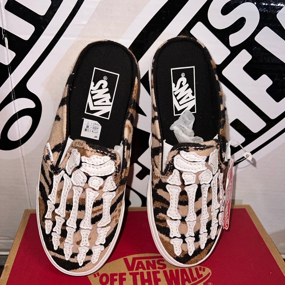 Vans Classic Slip On sz 4.0 Men 5.5 Woman - Picture 5 of 12